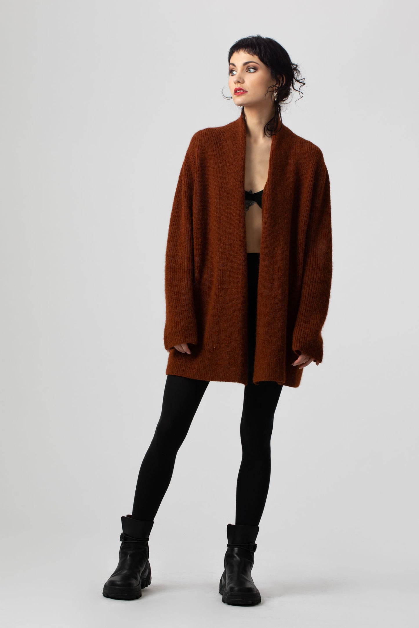 IVY Strickjacke aus Alpaka, Vorderansicht