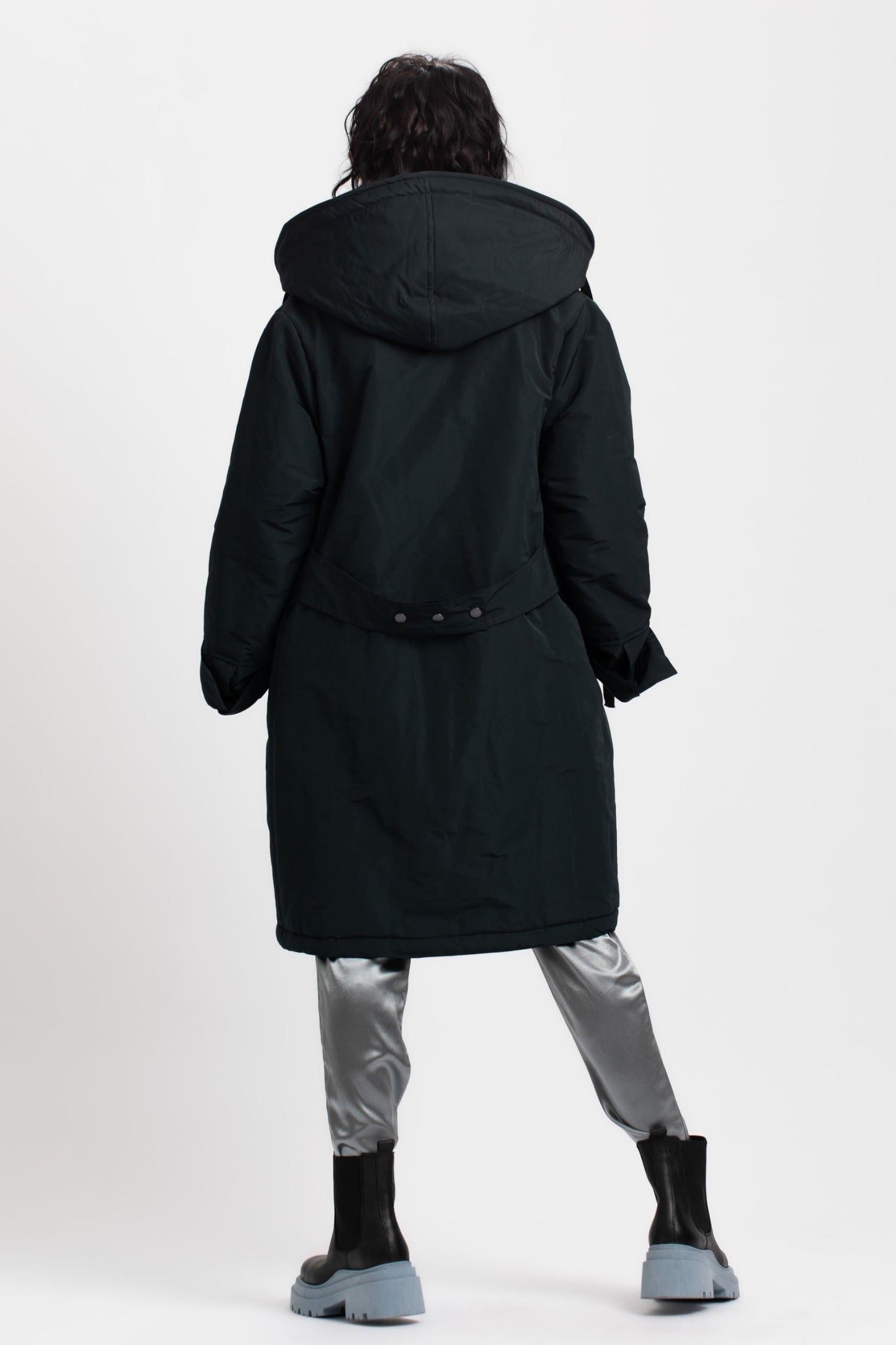 Steppjacke mit Schalkragen und Rückenriegel RAFFAUF