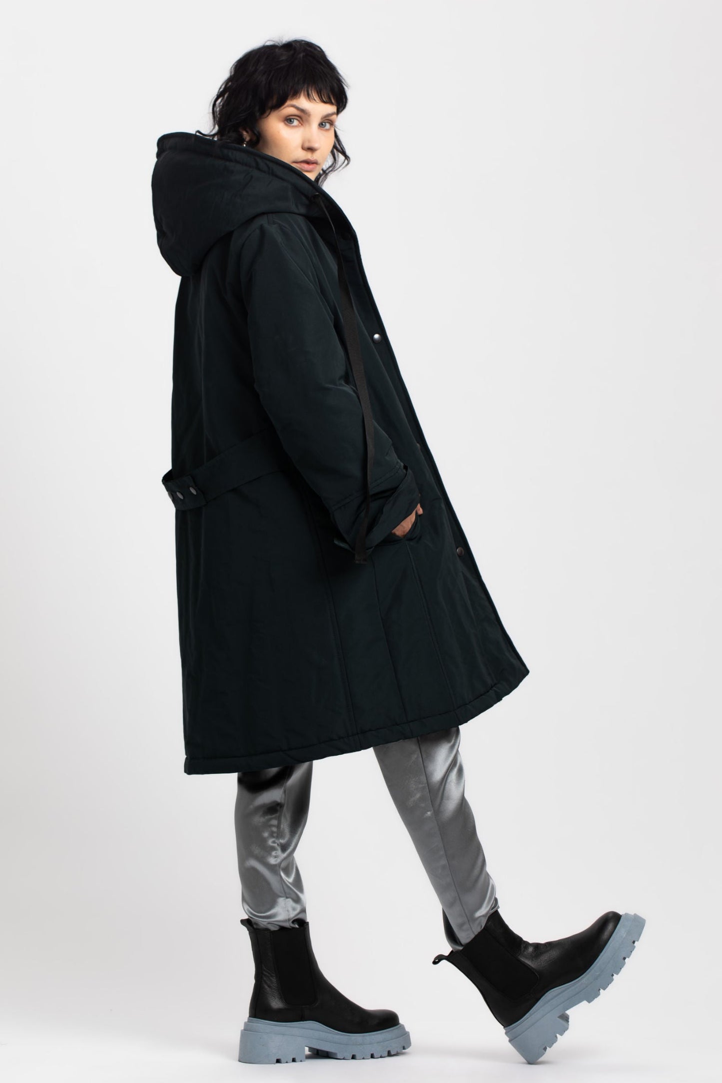 Designerjacke aus recyceltem Material von RAFFAUF