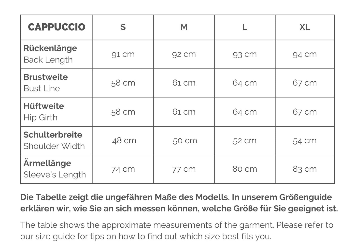 CAPPUCCIO – Bio-Baumwolle (Designersale)