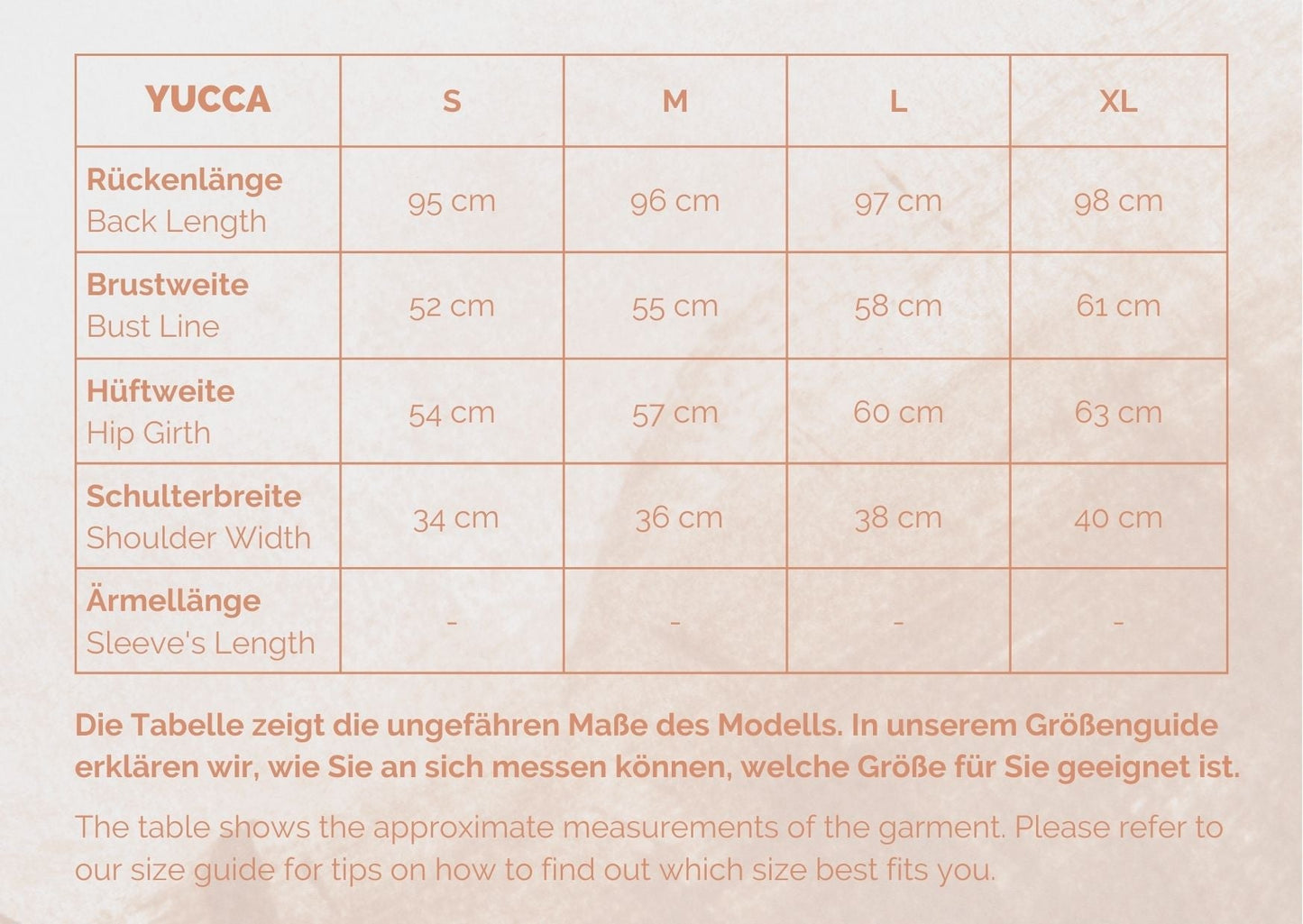 YUCCA – Recycled Glamour (Designer Sale)