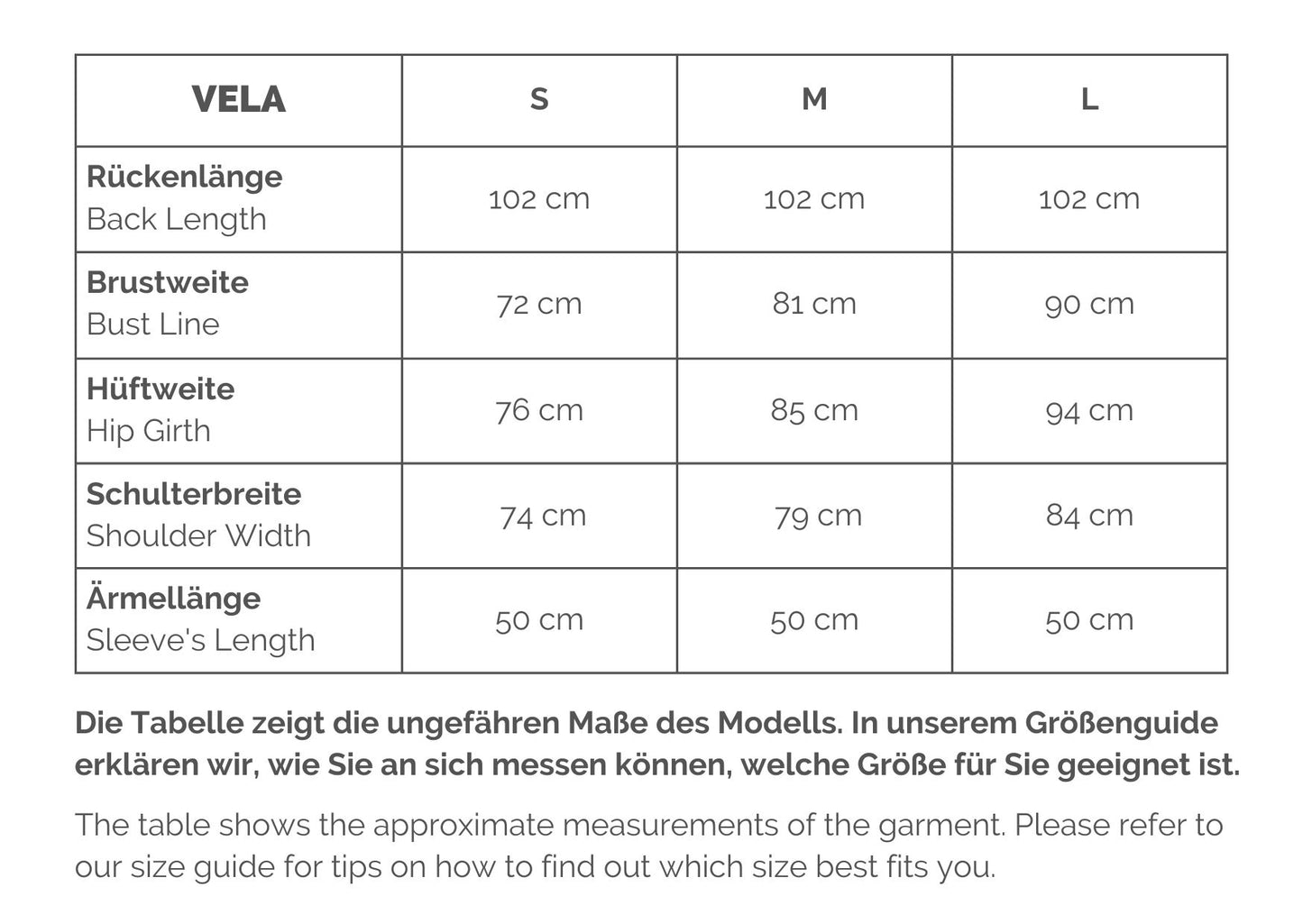 VELA – 100 % Recycled PET-Bottles (transparent)