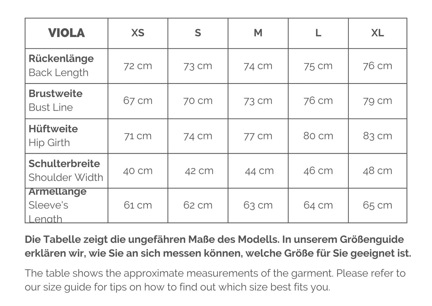 VIOLA – 100 % Recycled PET Bottles (transparent)