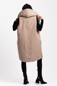 RAFFAUF timeless quilted waistcoat YUCCA