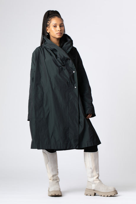 Sustainable cape coat ocean