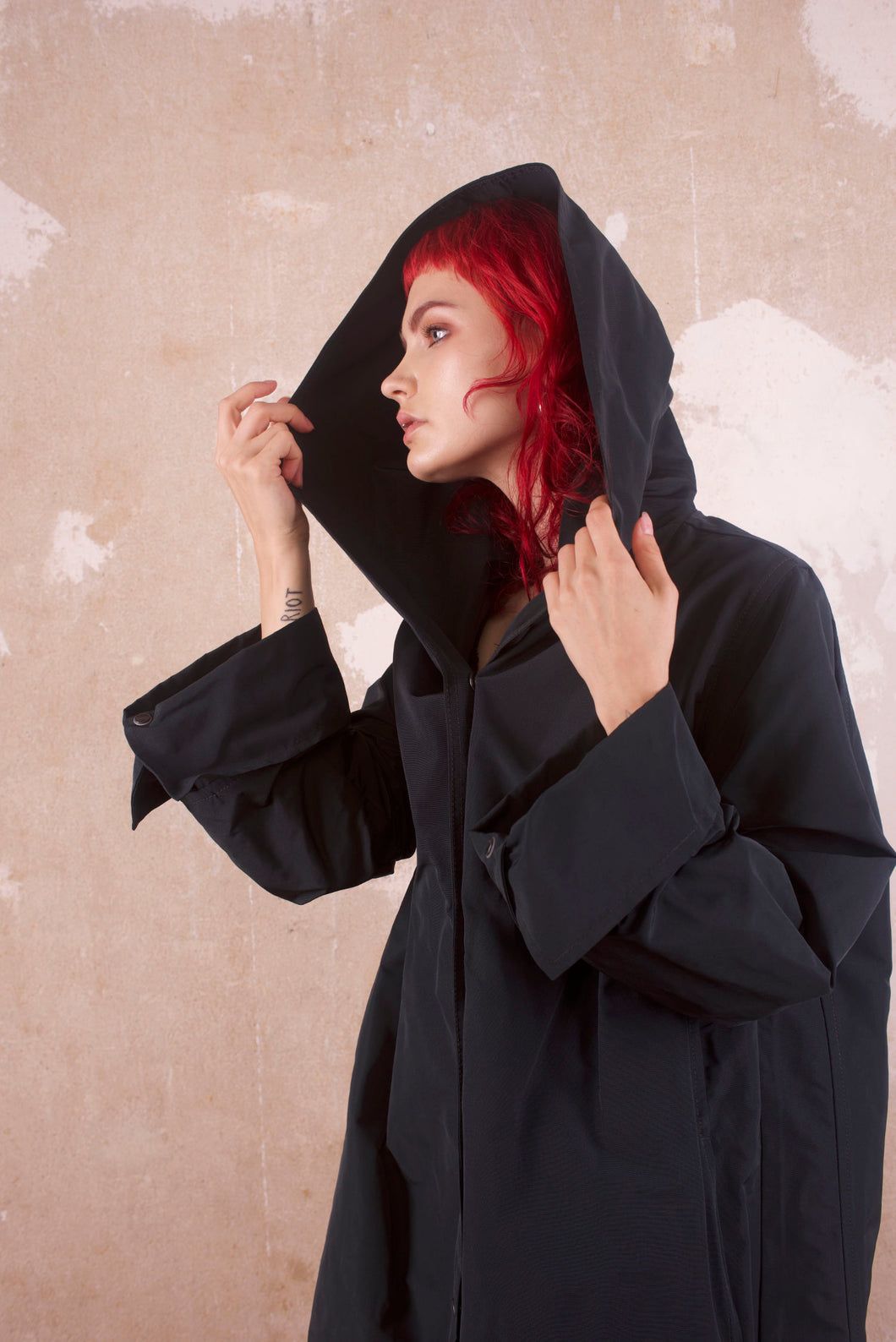NOTTE nachhaltige Winterjacke aus recycelten PET-Flaschen Seitenansicht